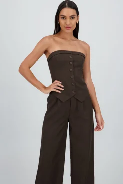 Shasa Tailored V Neck Top