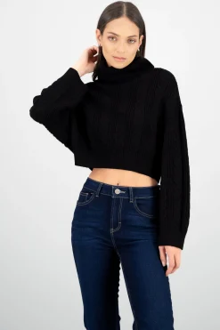 Shasa Texture Detail Knit Sweater