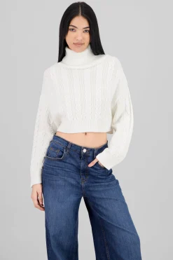 Shasa Texture Detail Knit Sweater