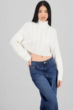 Shasa Texture Detail Knit Sweater