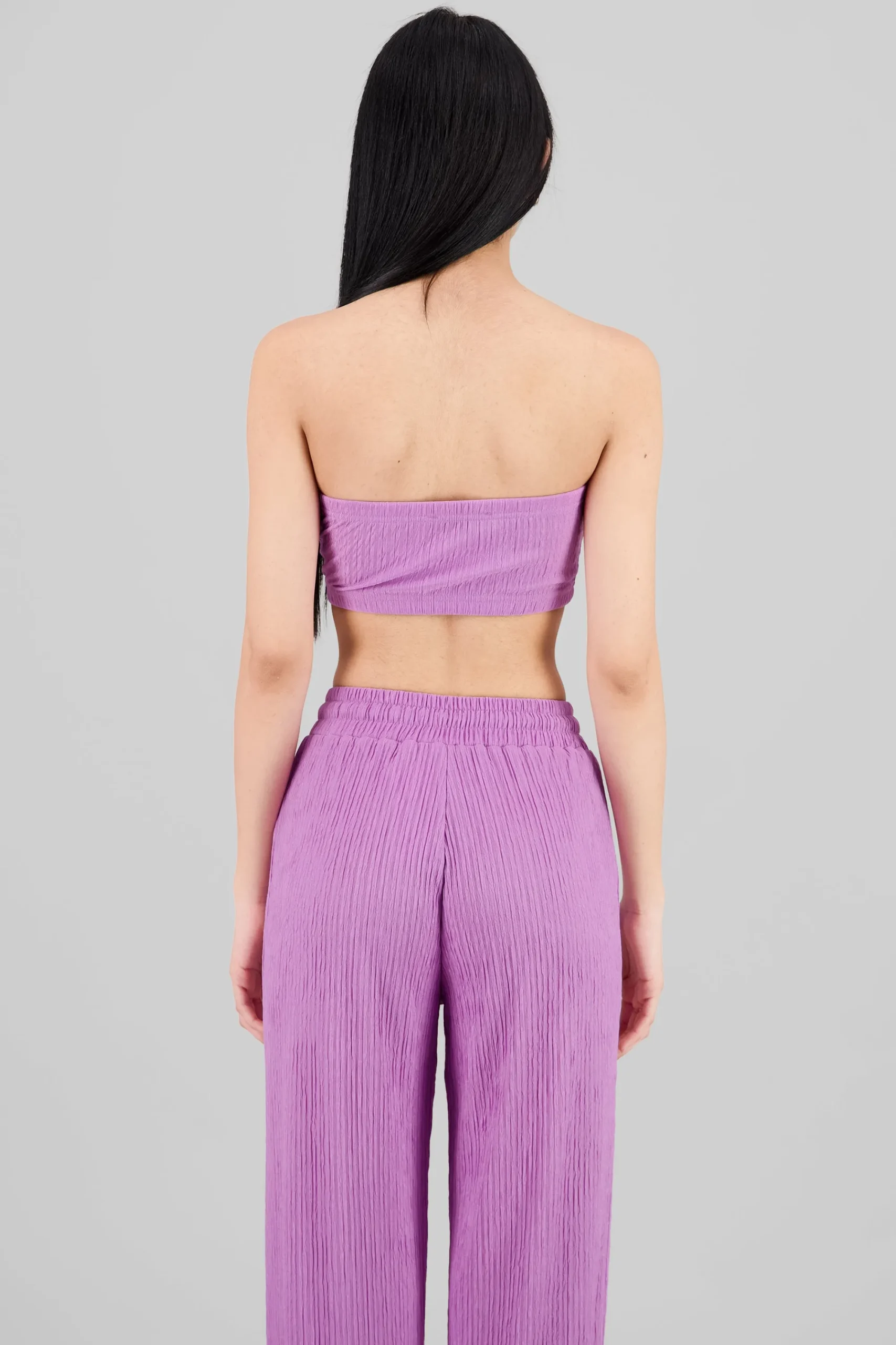 Shasa Textured Bandeau Top
