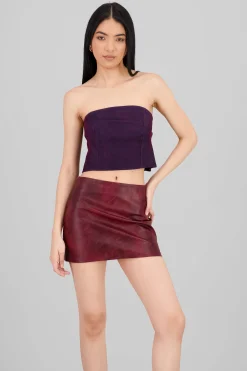 Shasa Textured Bandeau Top