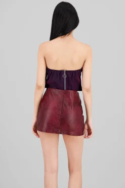 Shasa Textured Bandeau Top