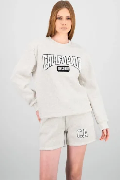 Shasa Textured California Sweatshirt