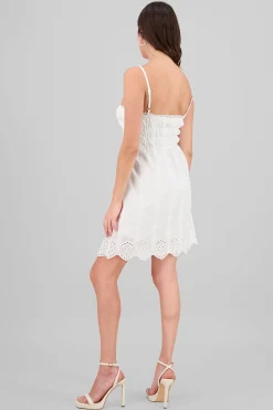Shasa Textured Detail Mini Dress
