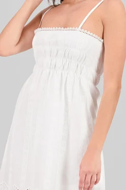 Shasa Textured Detail Mini Dress