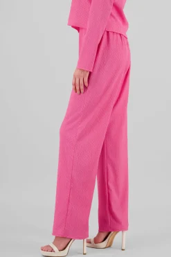 Shasa Textured Elastic Pants