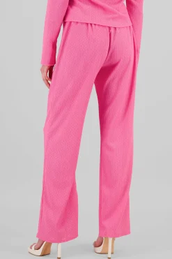 Shasa Textured Elastic Pants
