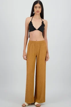Shasa Textured Flared Pants