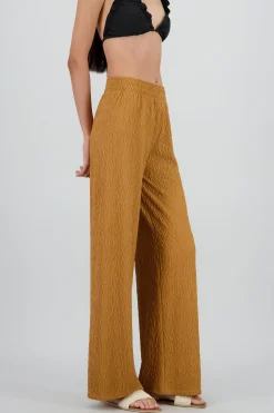 Shasa Textured Flared Pants
