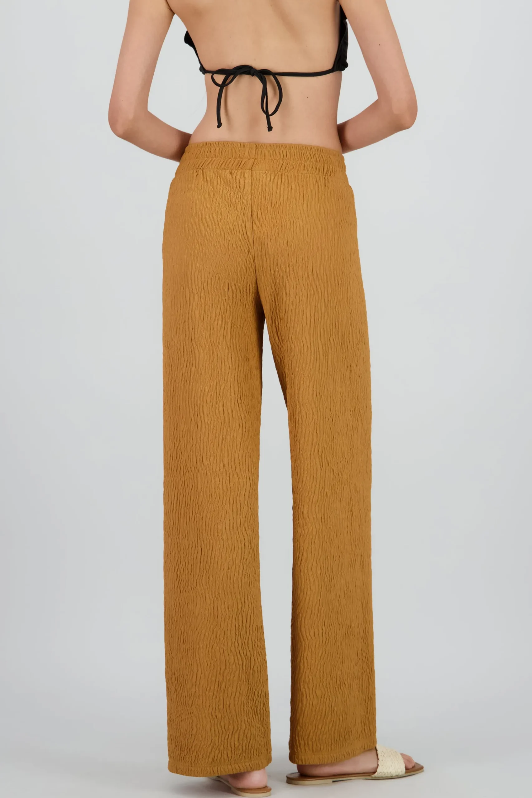 Shasa Textured Flared Pants