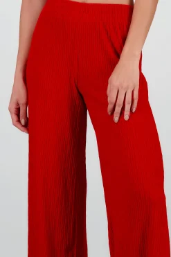 Shasa Textured Flared Pants