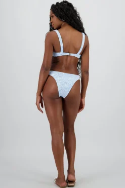 Shasa Textured Floral Bikini