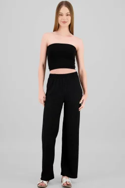 Shasa Textured Flowing Pants