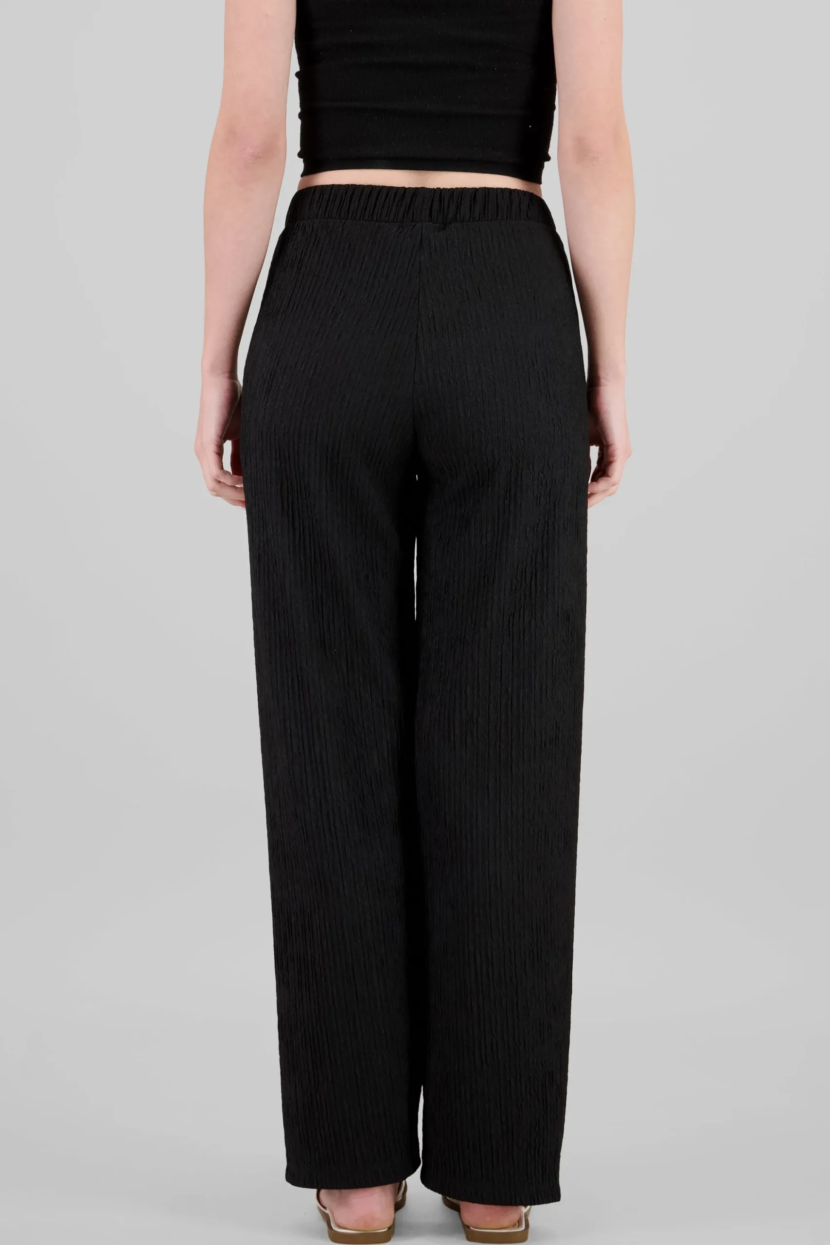 Shasa Textured Flowing Pants