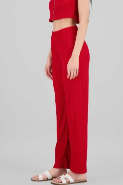 Shasa Textured Flowing Pants