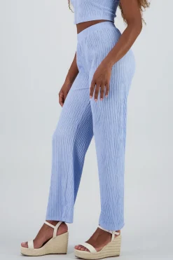 Shasa Textured Flowing Pants