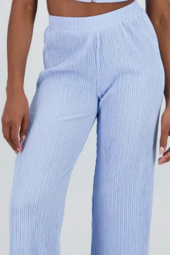 Shasa Textured Flowing Pants