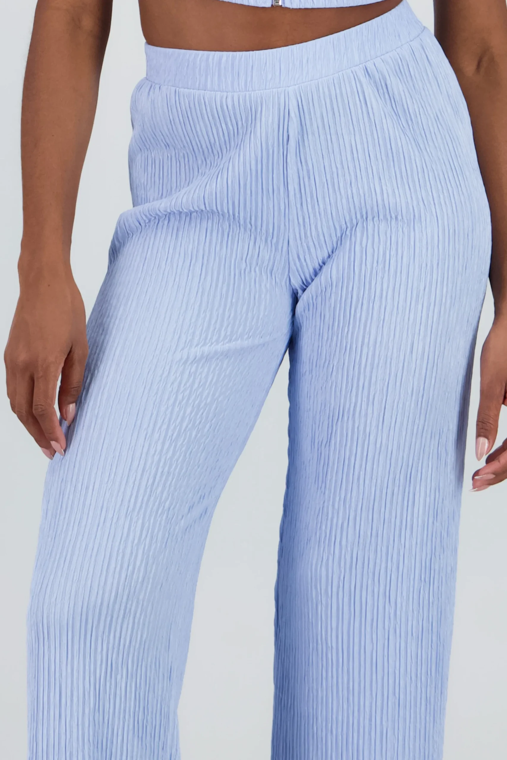 Shasa Textured Flowing Pants