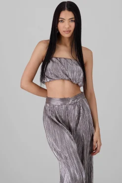 Shasa Textured Glitter Top