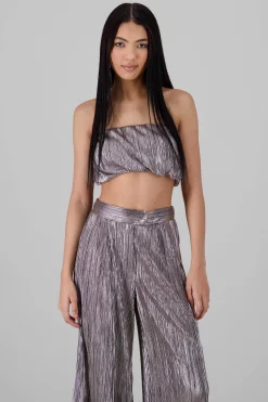 Shasa Textured Glitter Top