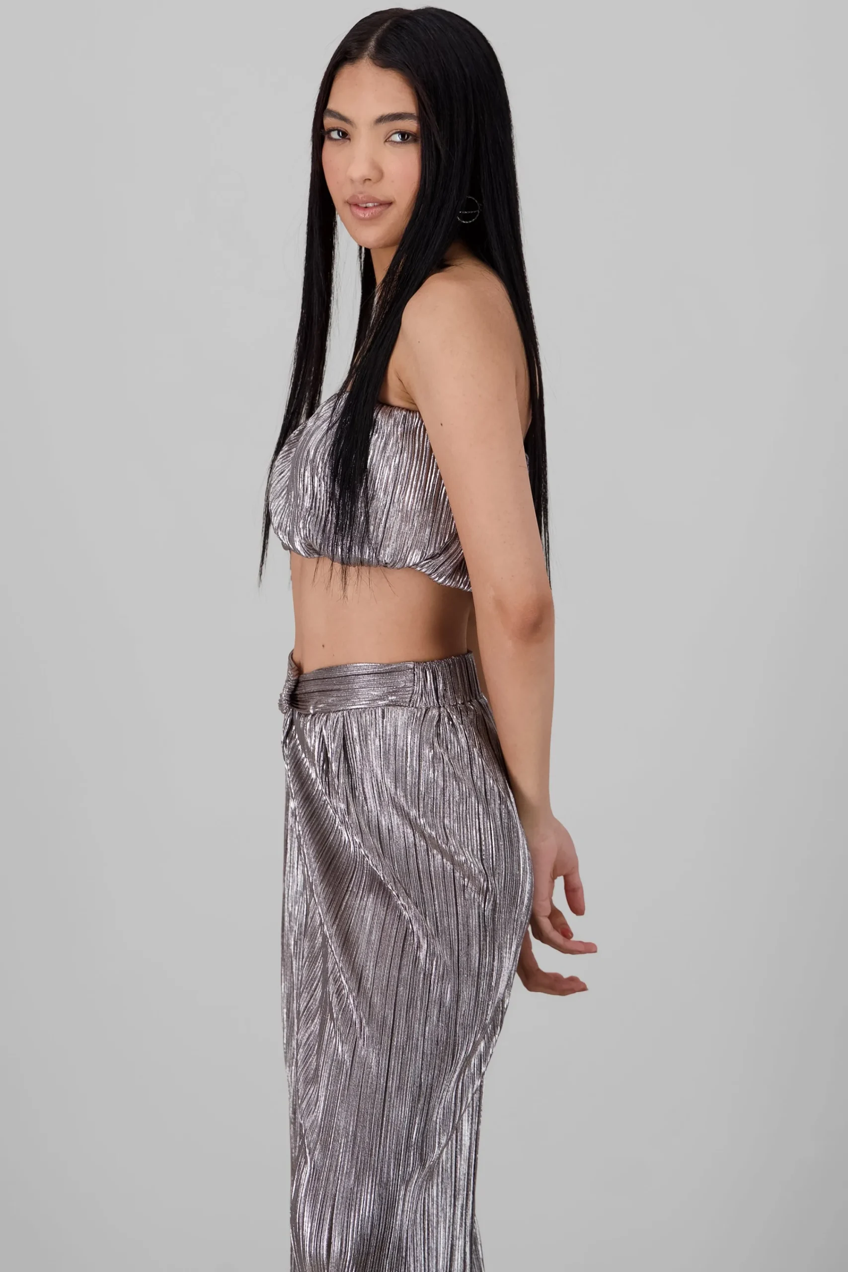 Shasa Textured Glitter Top