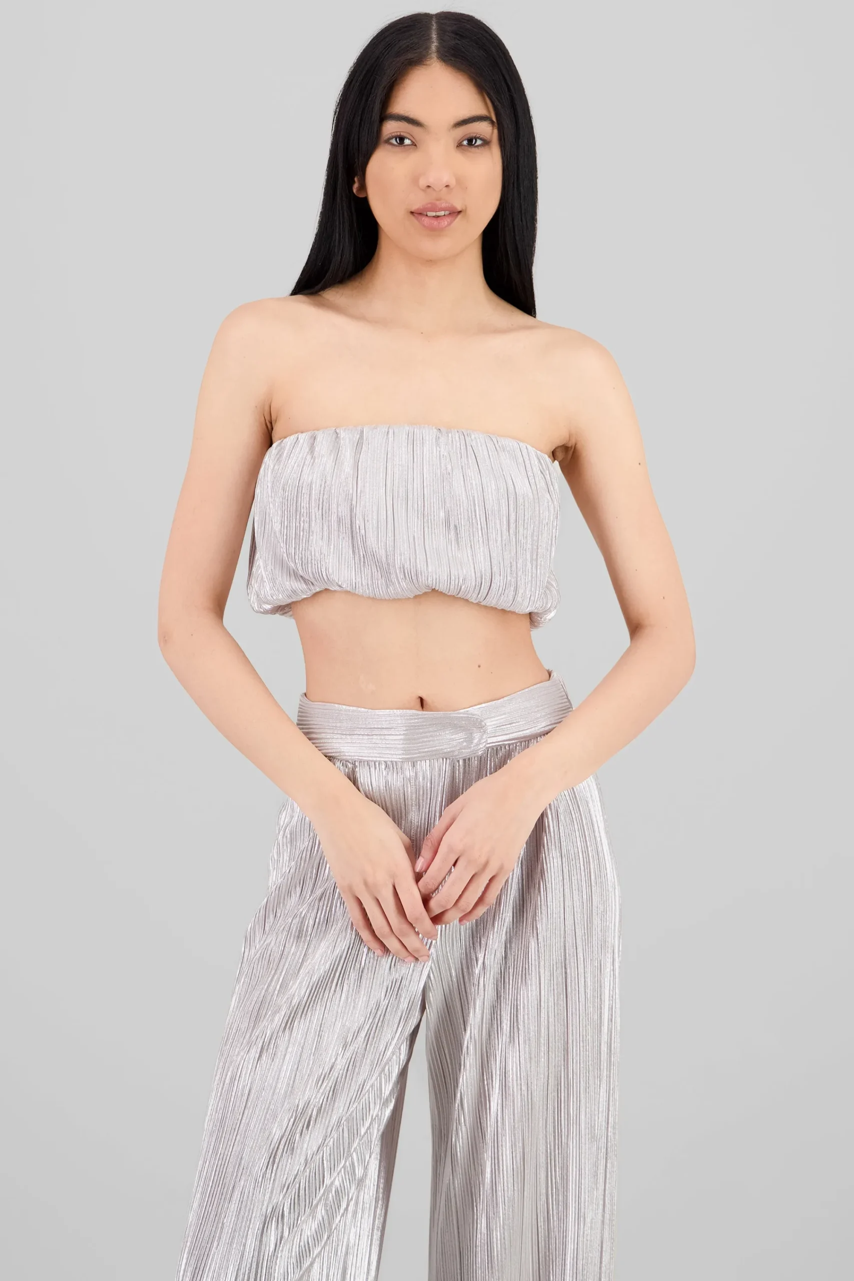 Shasa Textured Glitter Top