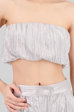 Shasa Textured Glitter Top