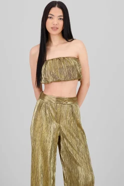 Shasa Textured Glitter Top