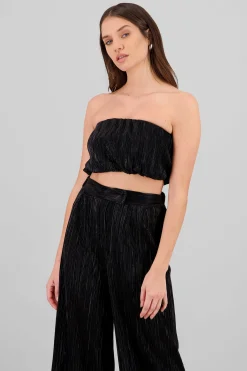 Shasa Textured Glitter Top