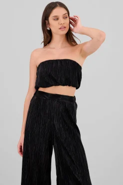 Shasa Textured Glitter Top