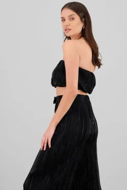 Shasa Textured Glitter Top