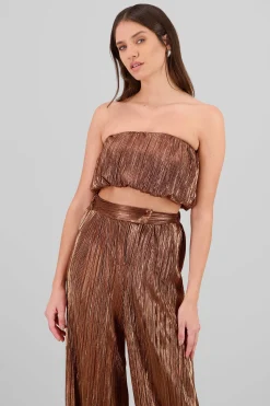 Shasa Textured Glitter Top