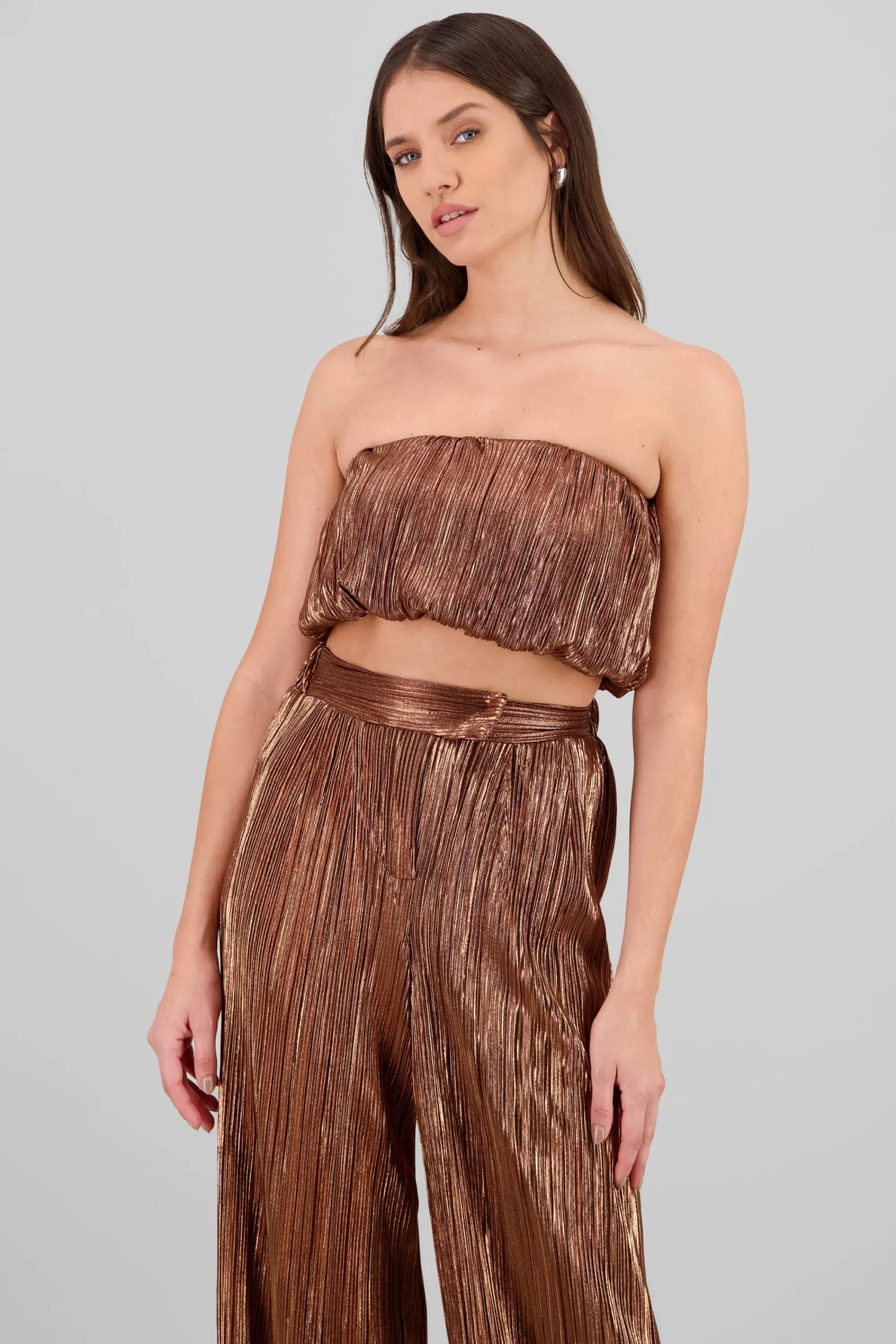 Shasa Textured Glitter Top