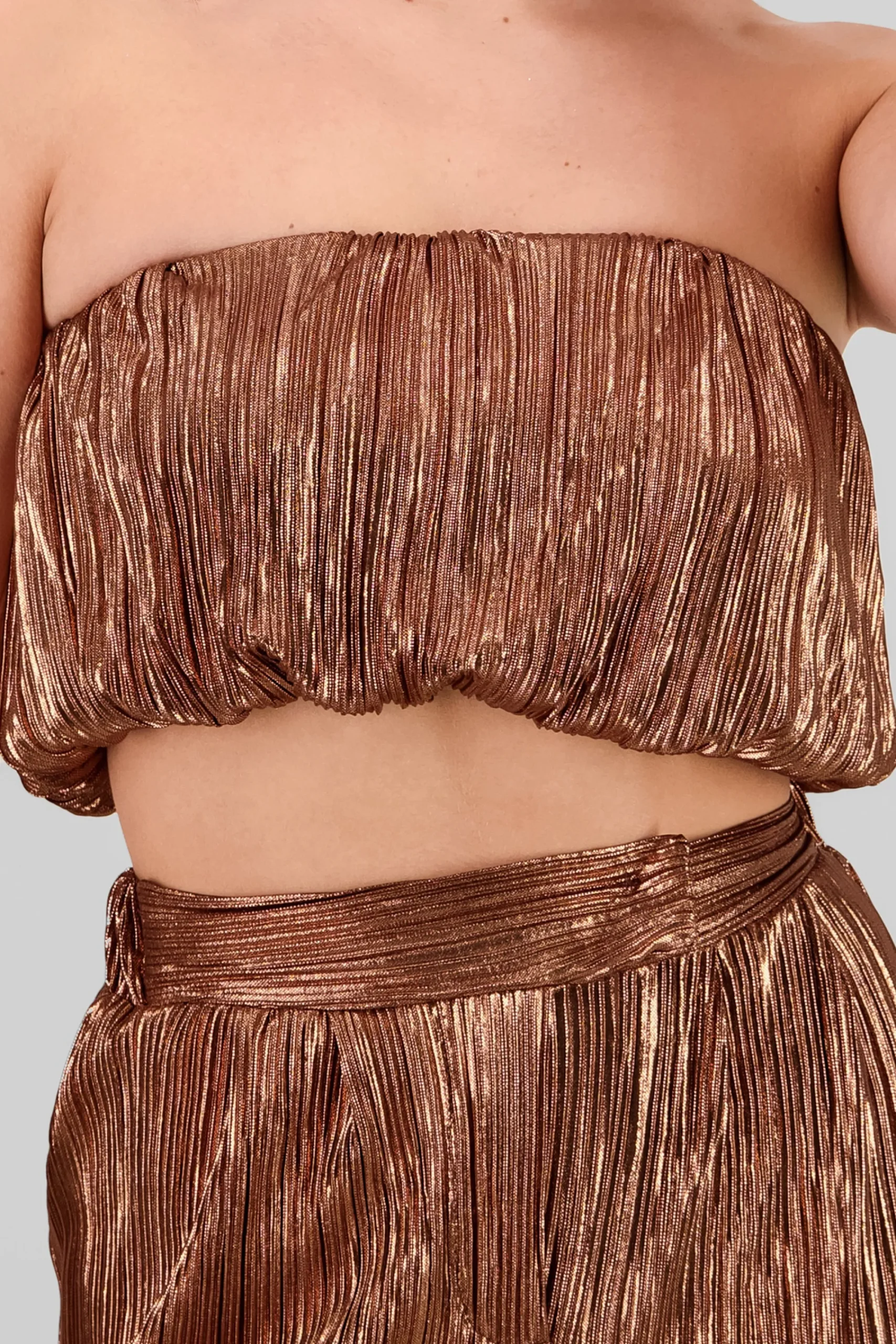 Shasa Textured Glitter Top
