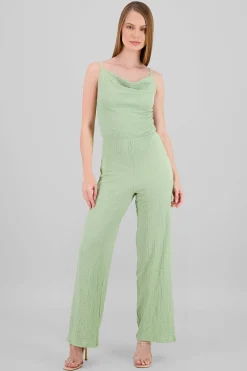Shasa Textured Jumpsuit