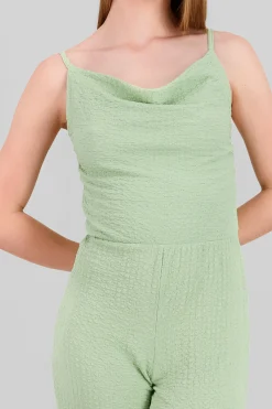 Shasa Textured Jumpsuit