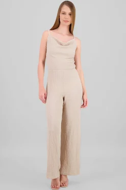 Shasa Textured Jumpsuit