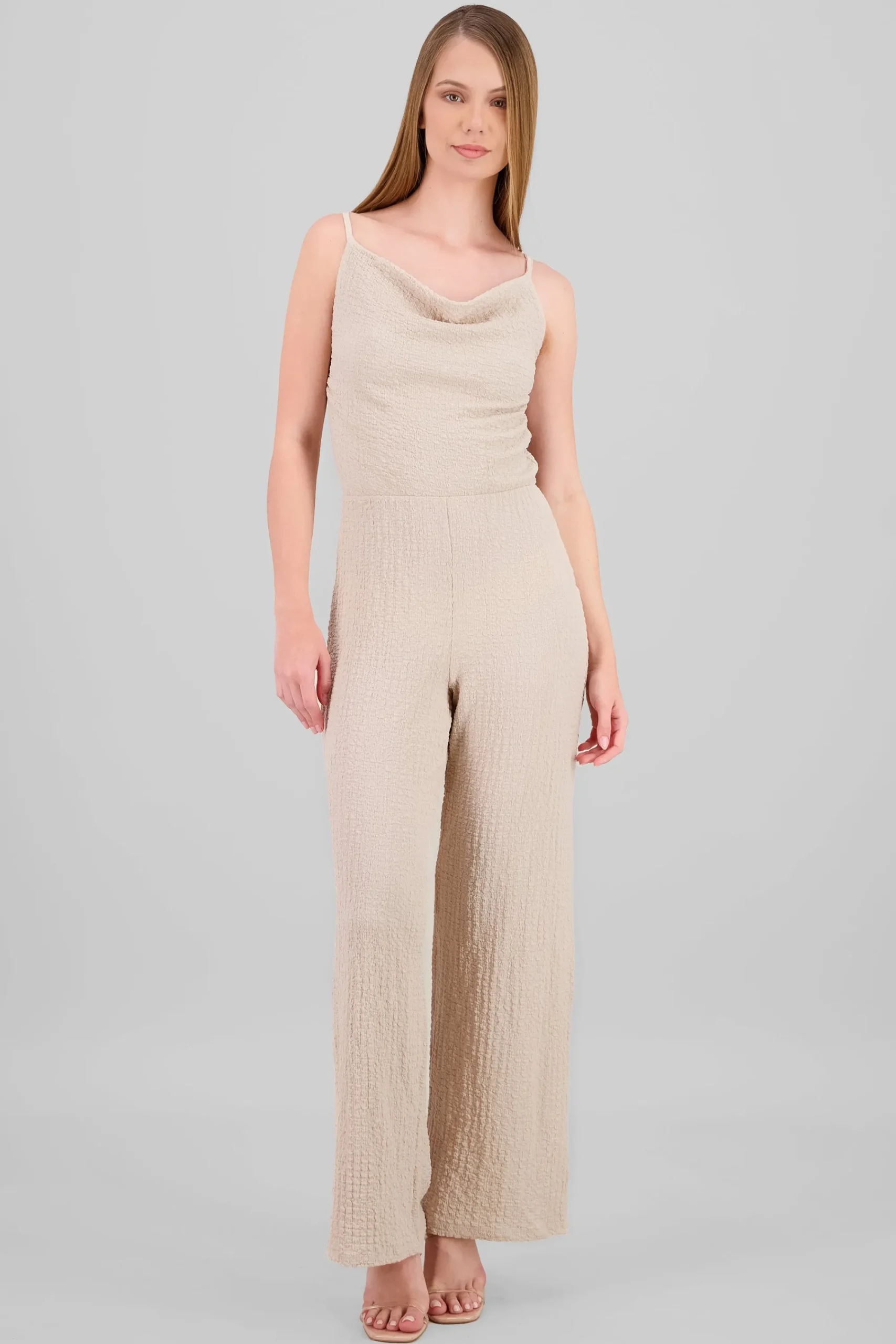 Shasa Textured Jumpsuit