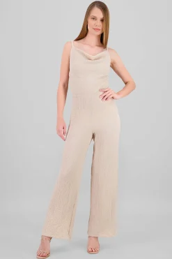 Shasa Textured Jumpsuit