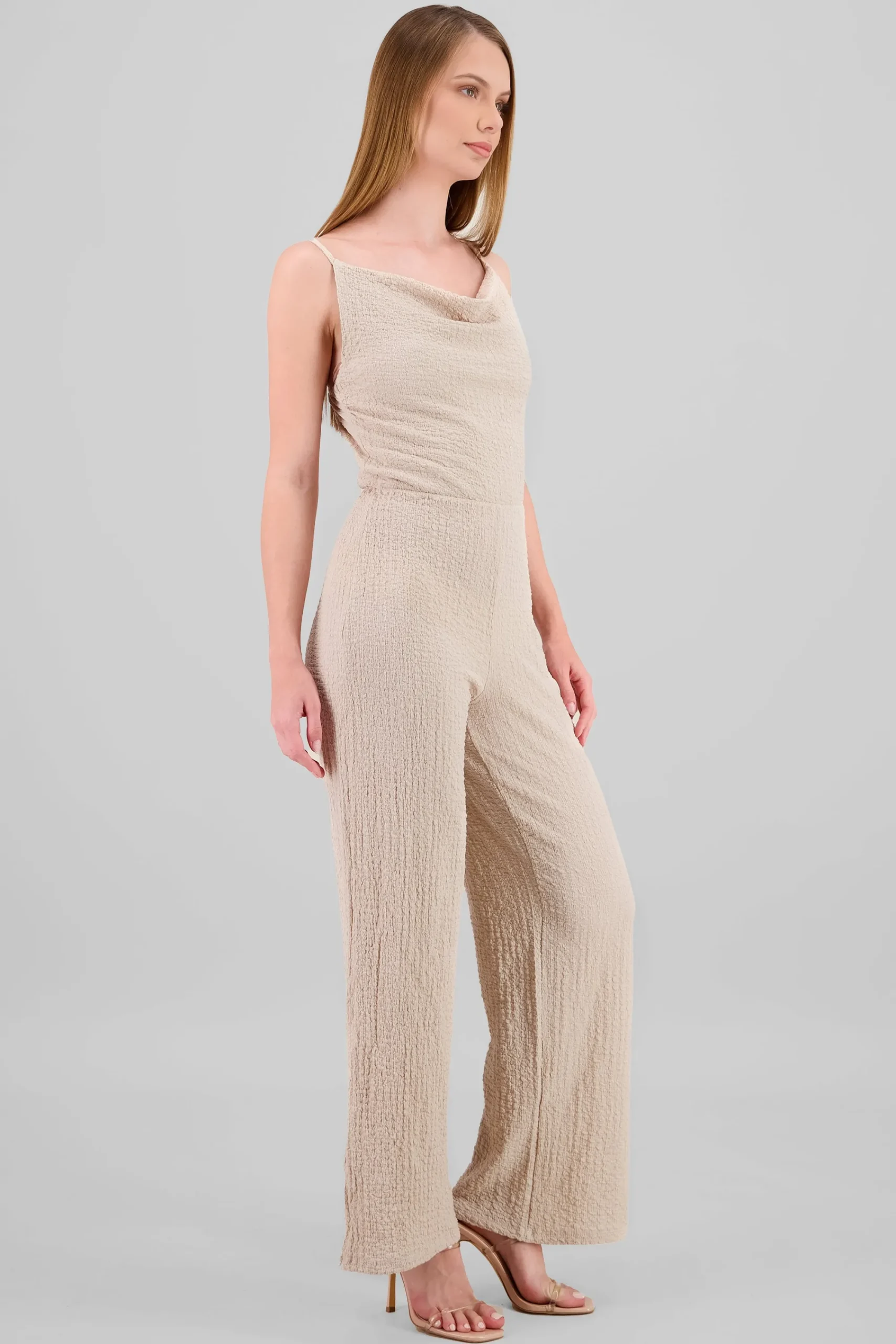 Shasa Textured Jumpsuit