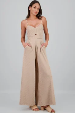 Shasa Textured Jumpsuit