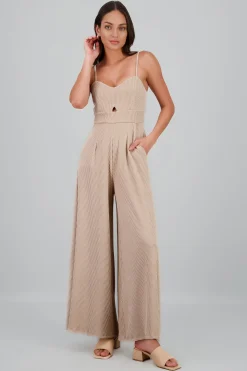 Shasa Textured Jumpsuit