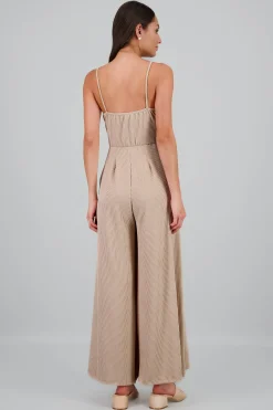 Shasa Textured Jumpsuit