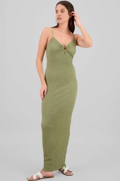 Shasa Textured Maxi Dress