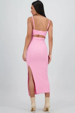 Shasa Textured Maxi Dress