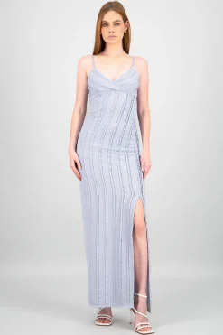 Shasa Textured Maxi Dress