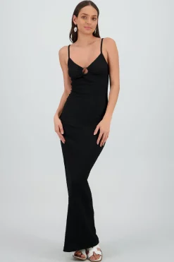Shasa Textured Maxi Dress