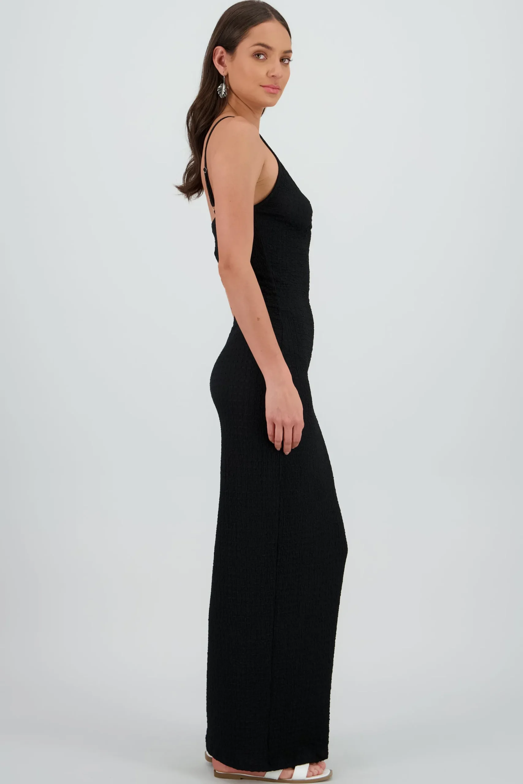 Shasa Textured Maxi Dress