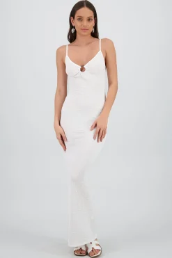 Shasa Textured Maxi Dress